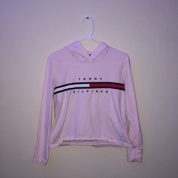 Pink long sleeve Tommy hilfigure shirt - Picture 1 of 2